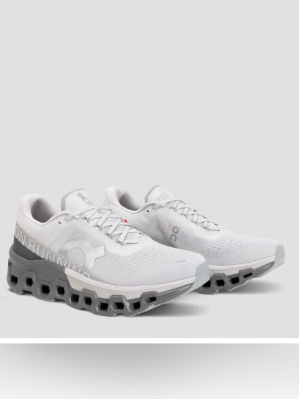 On Cloudmonster 2 women Running Name: Frost/Rock Shoes size 8.5 NEW